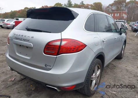 2012 Porsche Cayenne Hybrid S z USA, uszkodzony, nr VIN WP1AE2A2XCLA90082
